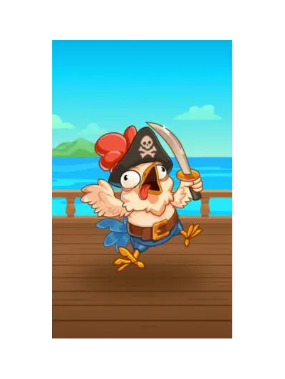 Chicken Pirate — 100hp